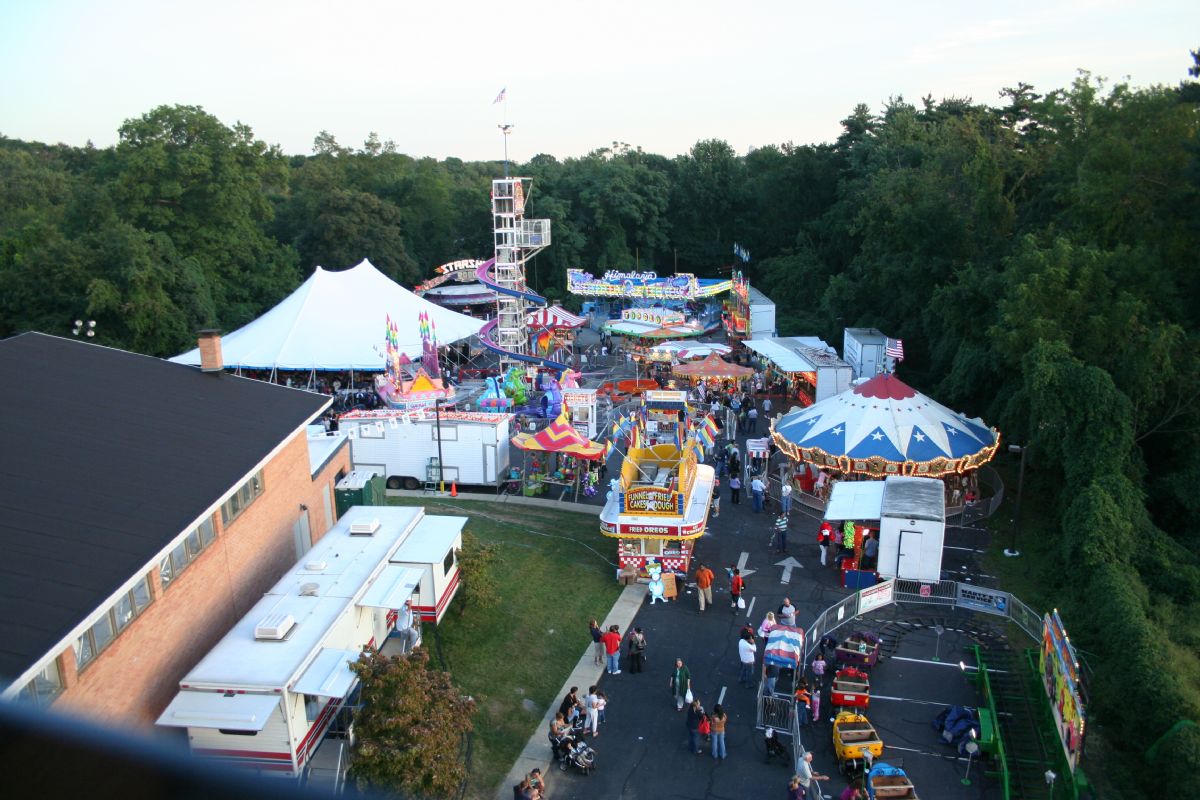 Holy Trinity Greek Orthodox Church Festival  - Aerial View of Festival