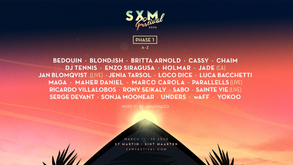 SXM Festival Caribbean 2020 Promo Code
