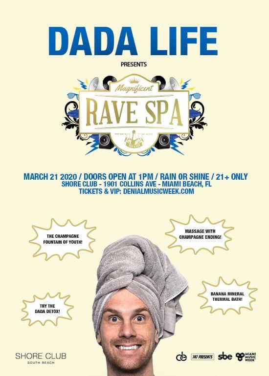 Magnificent Rave Spa Dada Life MMW Promo Code