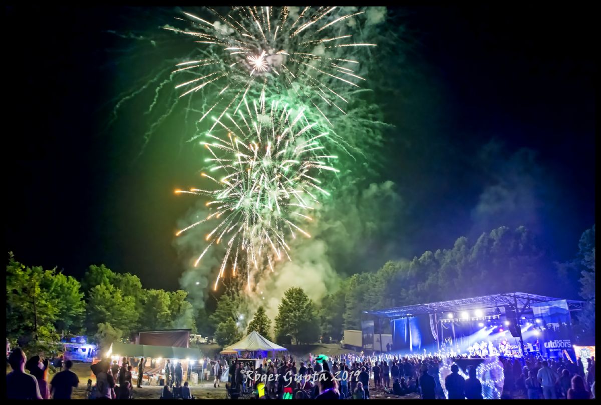Mountain Music Festival - Fireworks at Mountain Music Festival