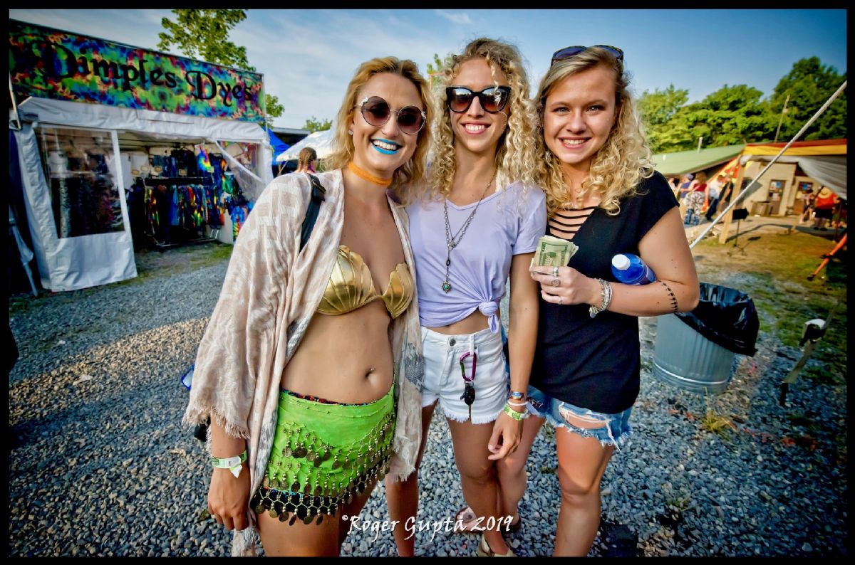 Mountain Music Festival - Getting ready to have some fun on vendor lane!