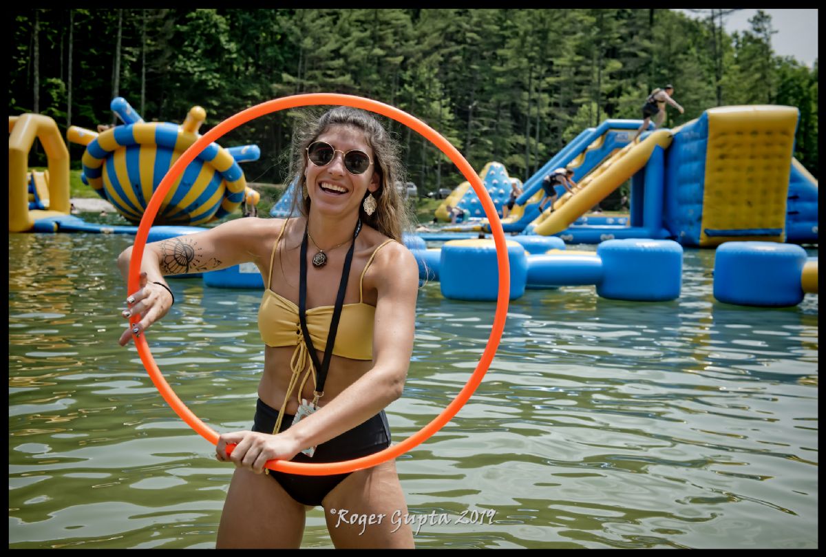 Mountain Music Festival - Having fun in the water!