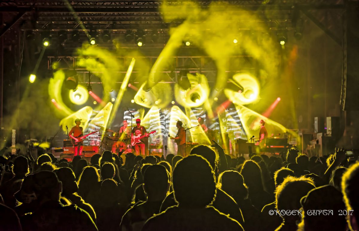 Mountain Music Festival - Umphrey's McGee on the main stage.