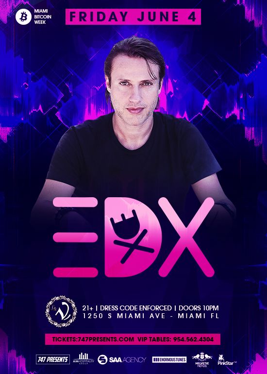 EDX La V Miami Discount Tickets