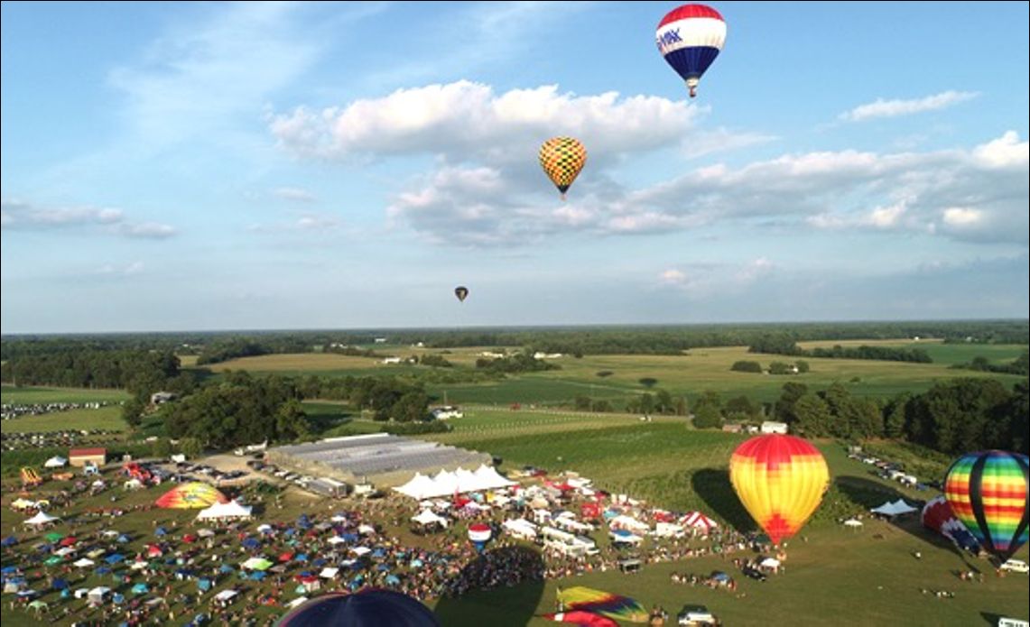 Chesapeake Bay Balloon Festival - Chesapeake Bay Balloon Festival at Triple Creek Winery