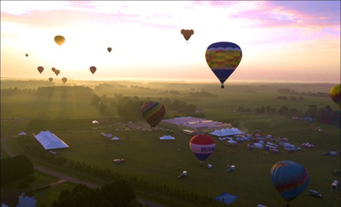 Chesapeake Bay Balloon Festival - Chesapeake Bay Balloon Festival - Sunrise Balloon Flight!