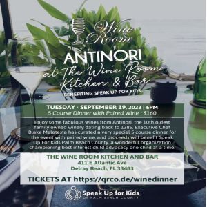 Antinori at The Wine Room Kitchen and Bar