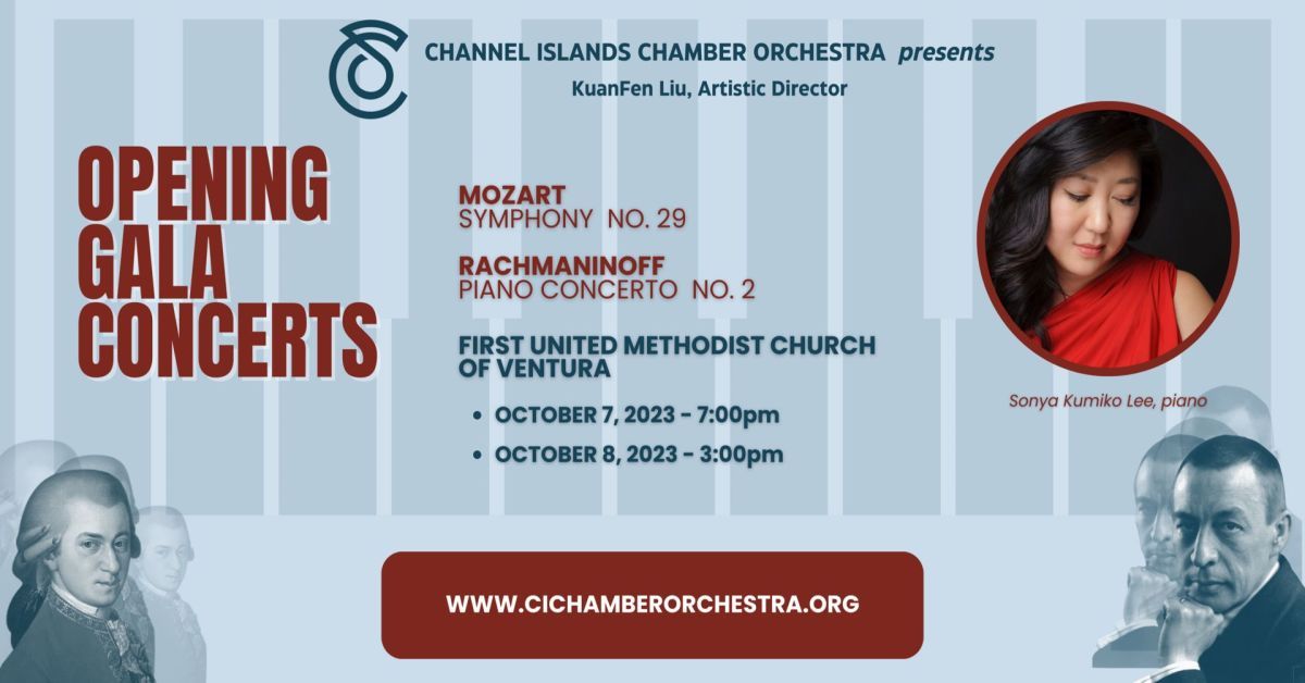 Channel Islands Chamber Orchestra Season Opening Gala Concert #2