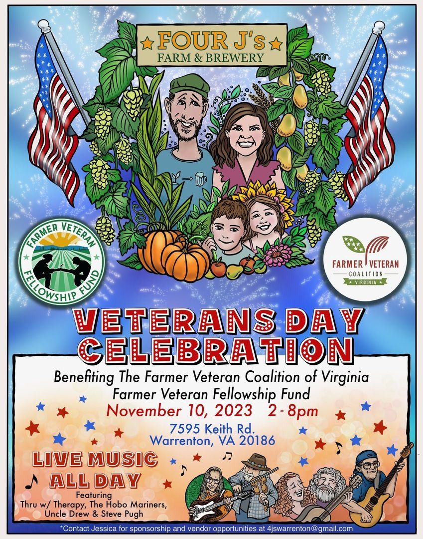4Js Farm and Brewery Veterans Day Celebration
