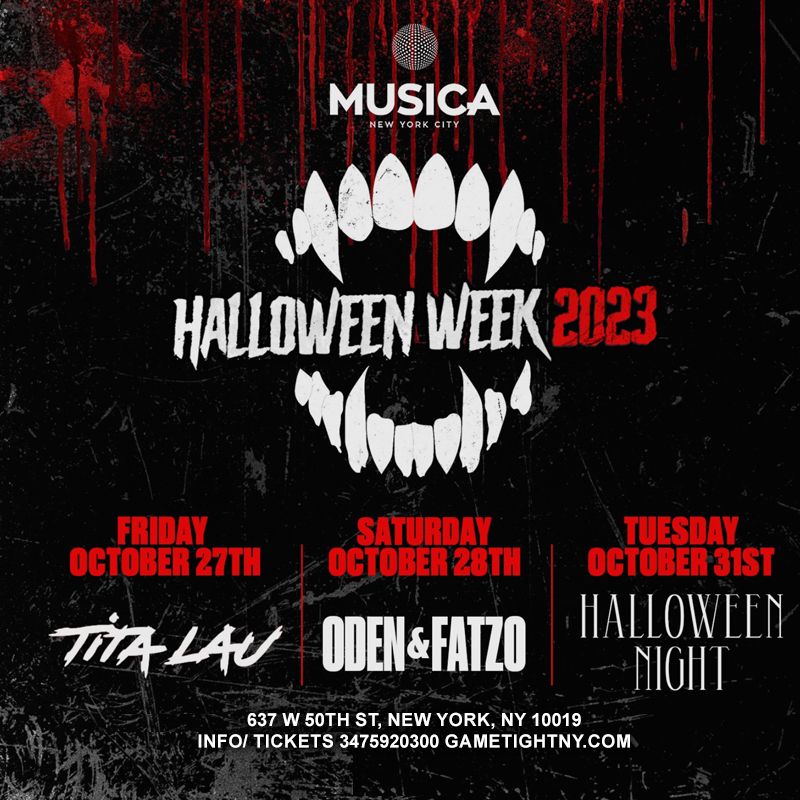 Musica NYC Halloween Parties 2023