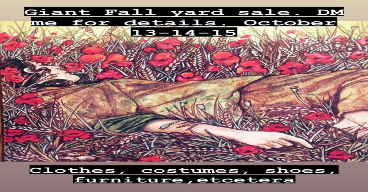 Giant Yard Sale