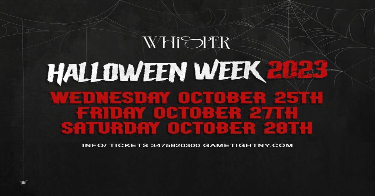 Whisper Room NYC Halloween Parties 2023