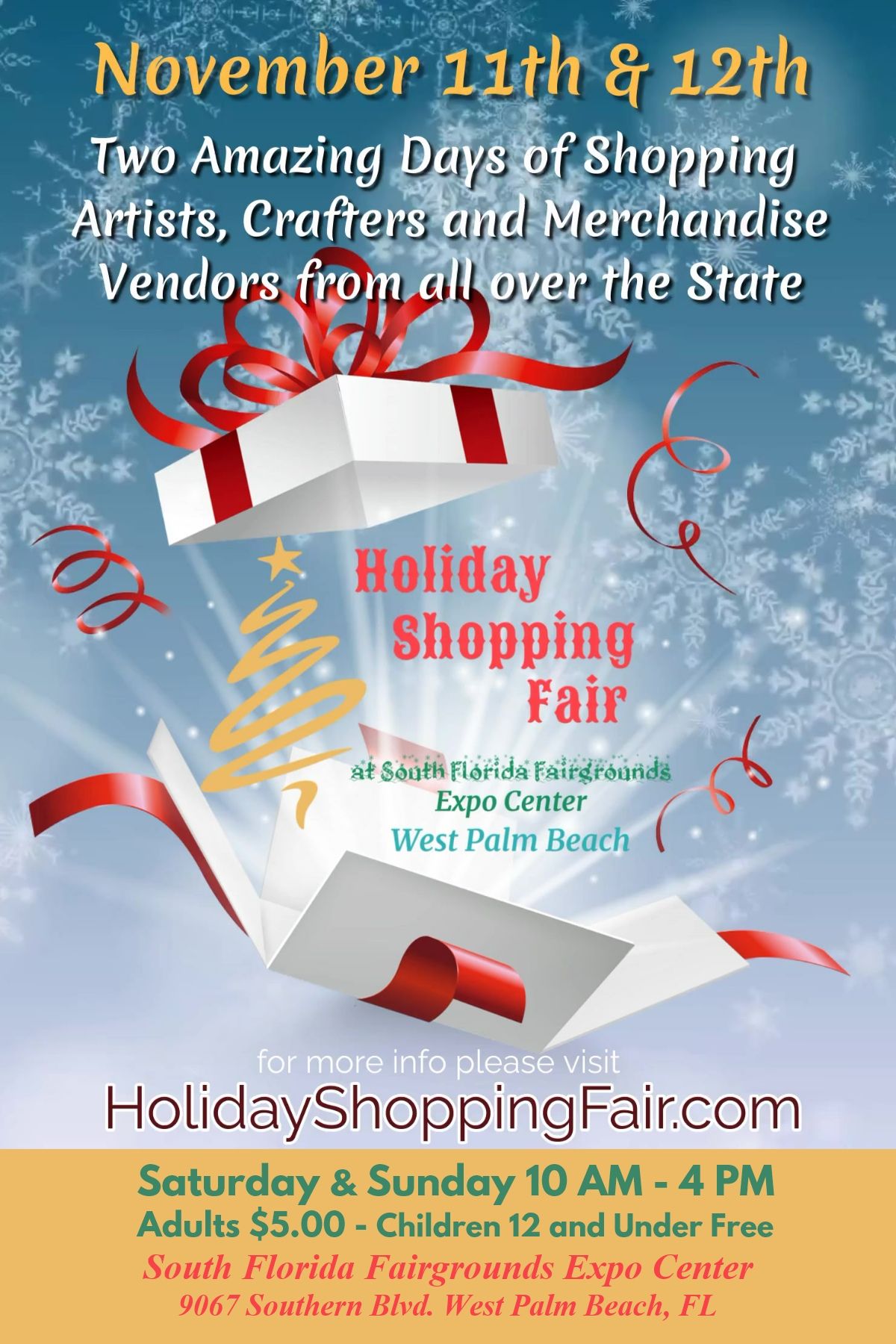 Holiday Shopping Fair at the South Florida Fairgrounds