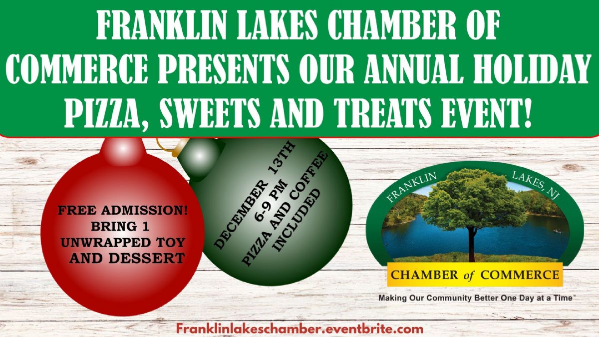 Franklin Lakes Chamber's Annual Holiday Sweets and Treats Networking Event