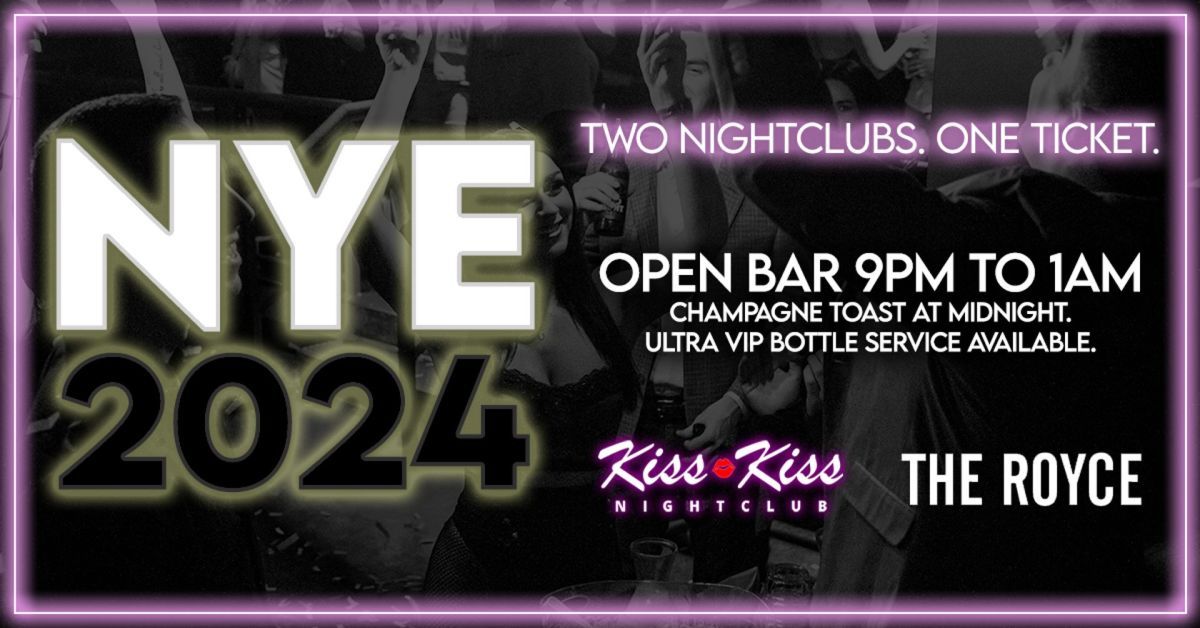 NEW YEAR'S EVE IN ATLANTIC CITY AT KISS KISS NIGHTCLUB