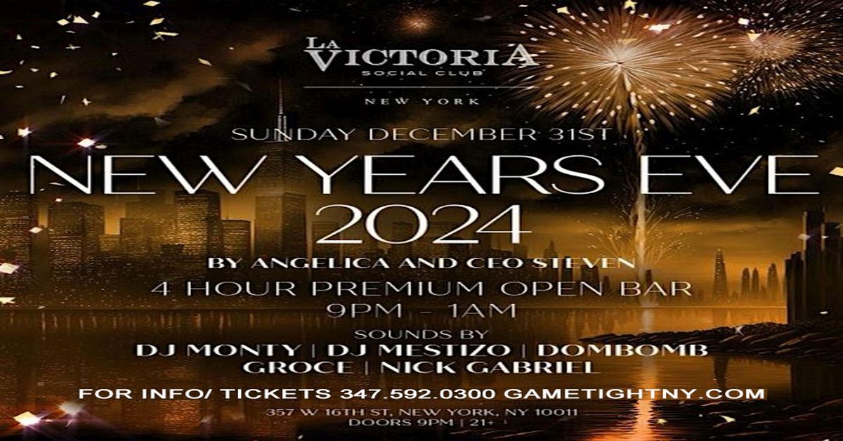 La Victoria NYC New Year's Eve party 2024