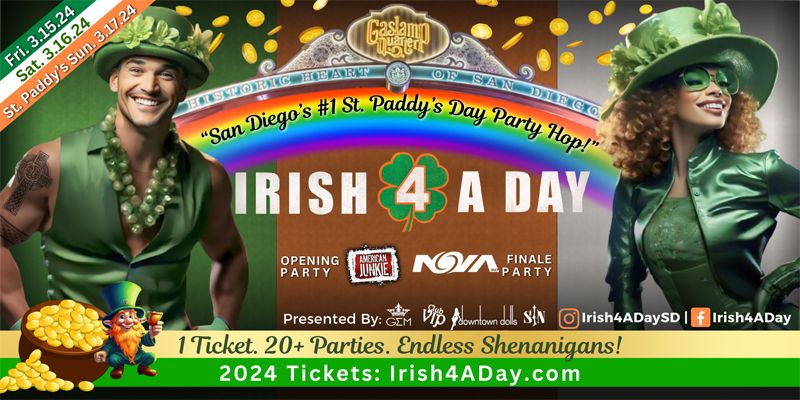Irish 4 A Day 2024 San Diego Promo Code