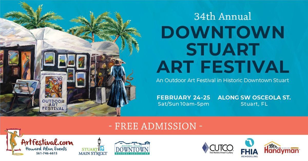 34th Annual Downtown Stuart Art Festival