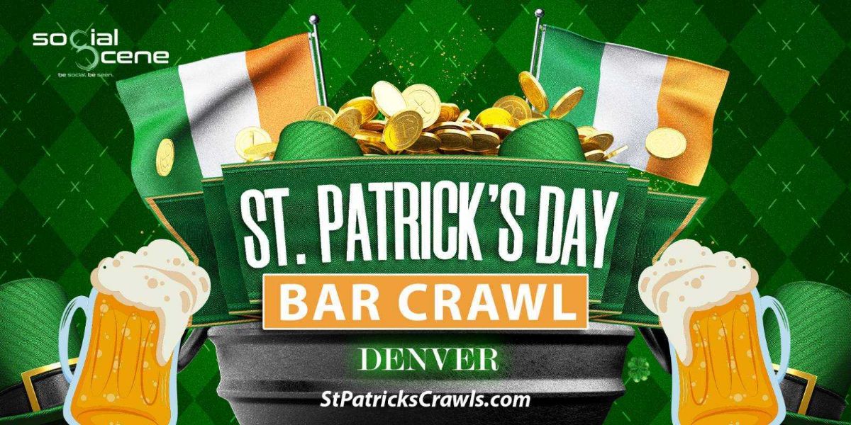 2024 Denver St Patrick’s Day Bar Crawl (Saturday)) F