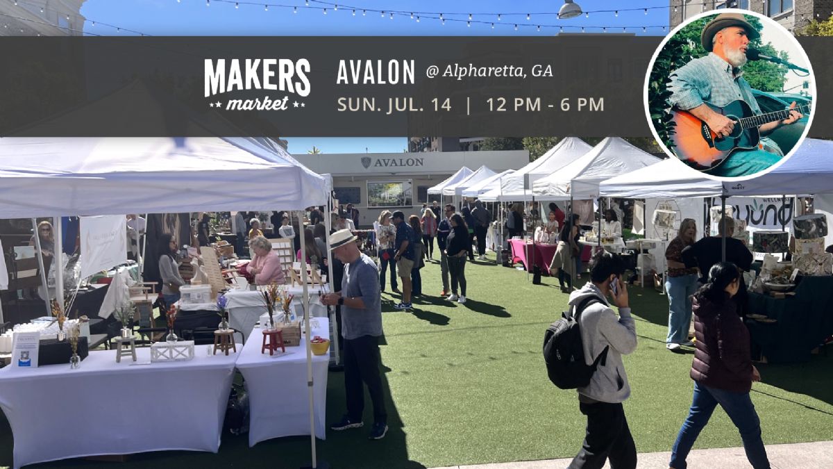 Outdoor Artisan Faire in Avalon | July 14th, 2024