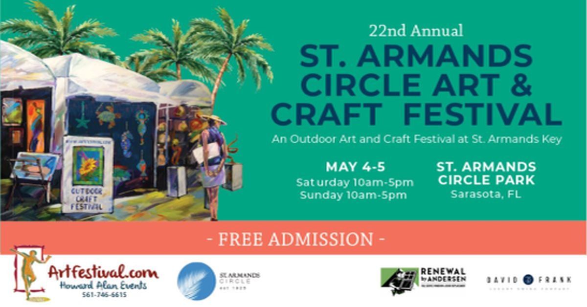22nd Annual St. Armands Circle Art and Craft Festival