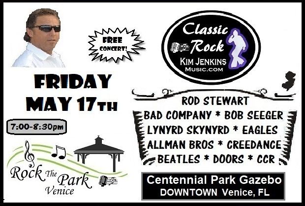 Kim Jenkins Rock the Park, Venice