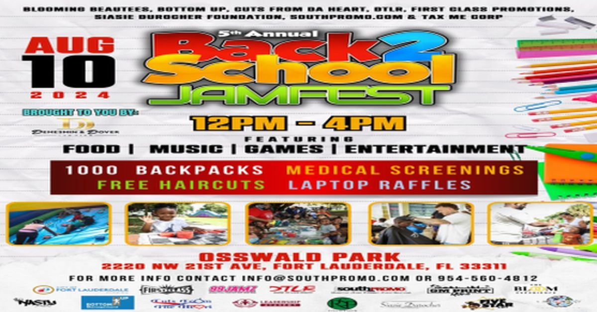 5th Annual Back 2 School JamFest