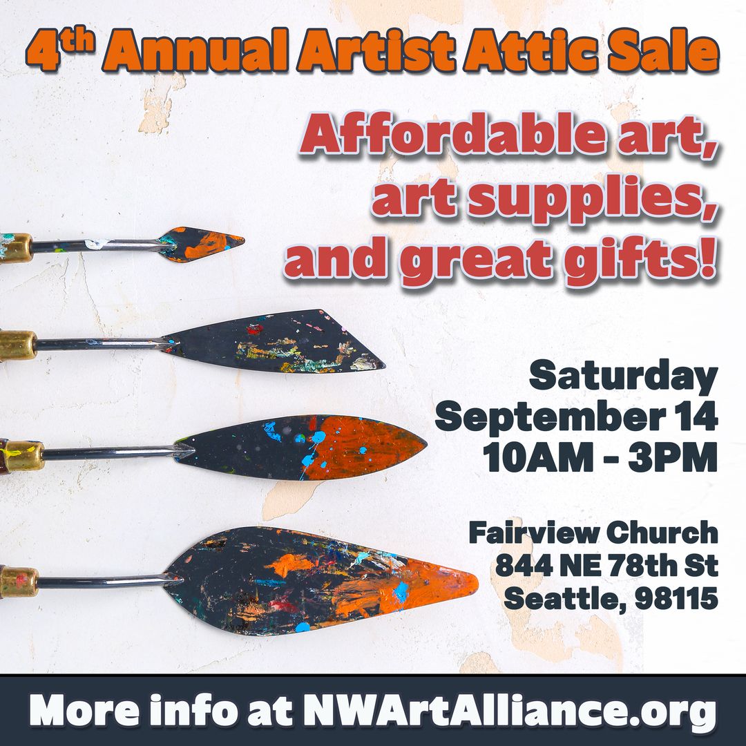 4th annual Artist Attic Sale