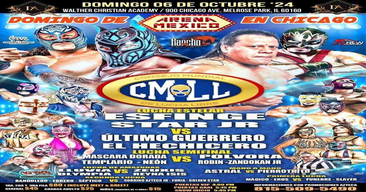 CMLL: Arena Mexico in Chicago