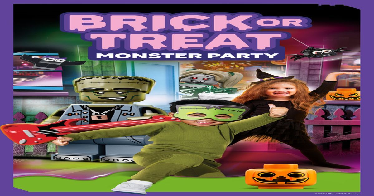 Halloween Brick-or-Treat Monster Party at LEGO Discovery Center Atlanta!