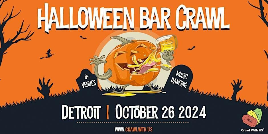 The Official Halloween Bar Crawl - Detroit - 7th Annual