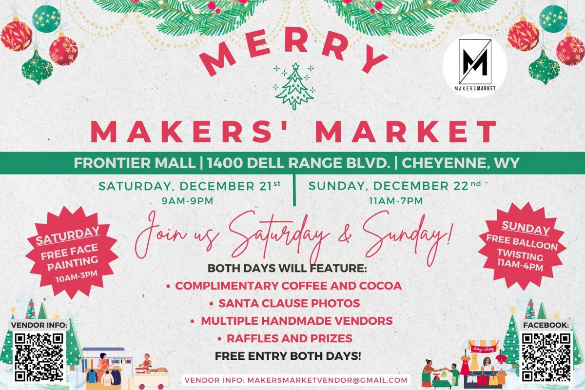 Merry Makers Market - December 21st and December 22nd