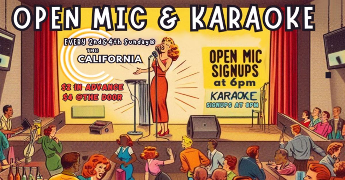 Open Mic And Karaoke Night