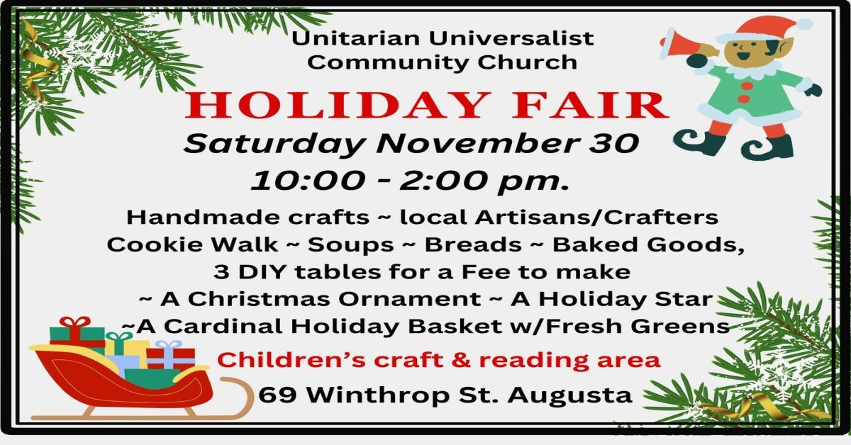 UUCC Holiday Fair