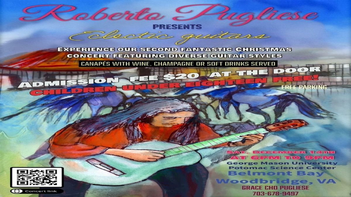 Roberto Pugliese Classical and Eclectic Guitar Concert