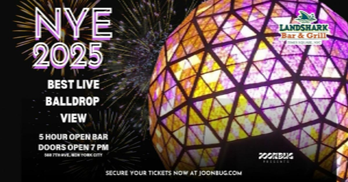 Margaritaville LandShark Terrace Ball Drop View NYE 2025