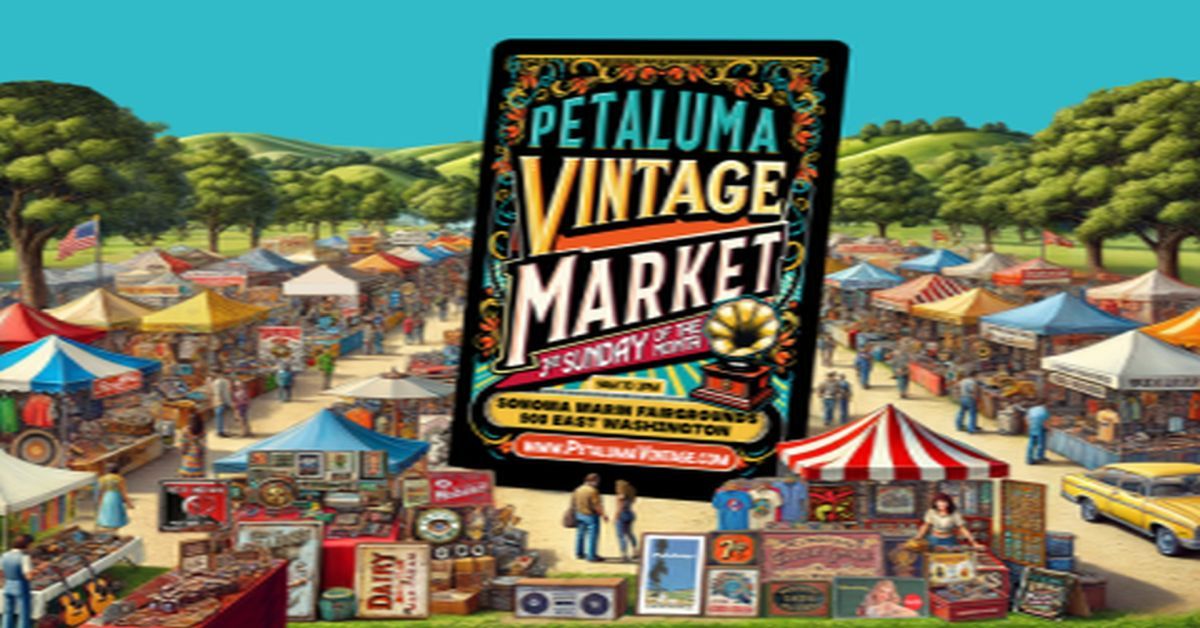 Petaluma Vintage Market On 19 January 2025