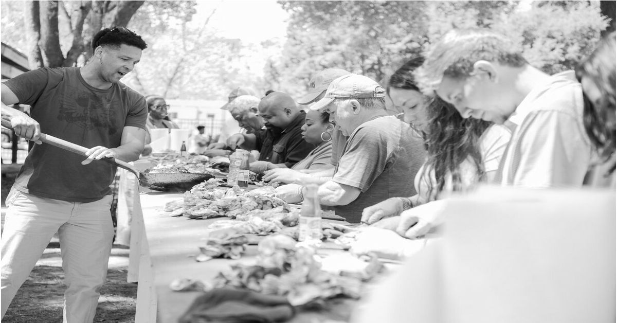 Ole Fashioned Gullah Oyster Roast