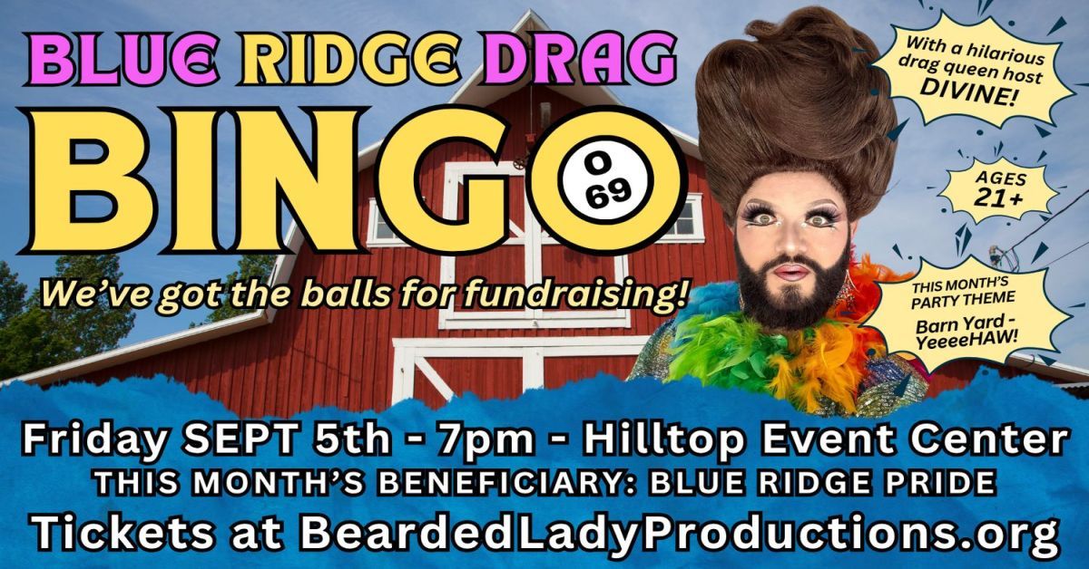 Blue Ridge Drag Bingo