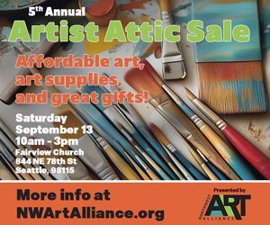 The 5th Annual Artist Attic Sale