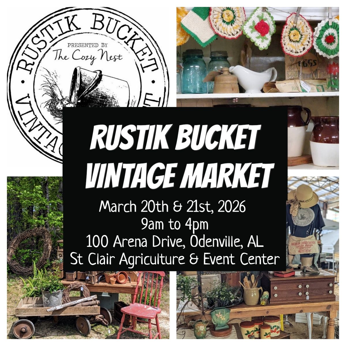 Rustik Bucket Vintage Market