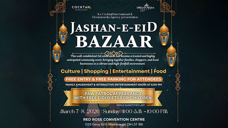 Jashan-E-Eid Bazaar 2026 - Mississauga