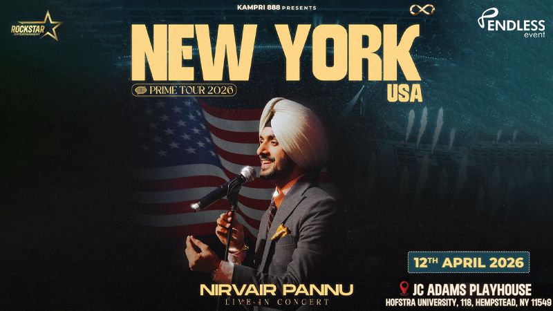 Nirvair Pannu Live In New York 2026 - South Farmingdale