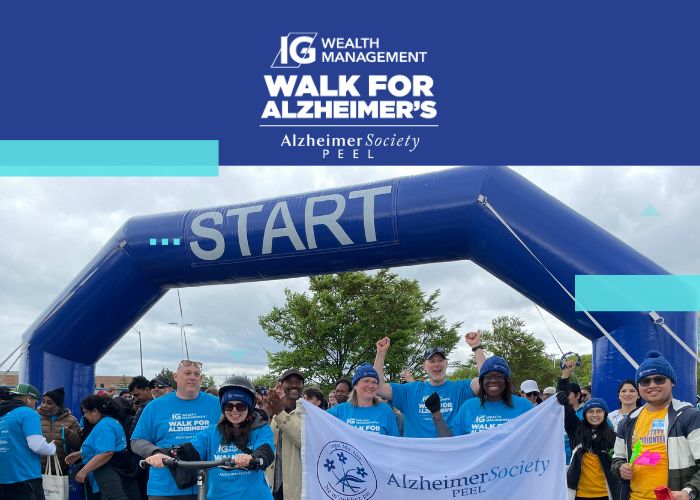 IG Wealth Management Walk for Alzheimer's - Peel