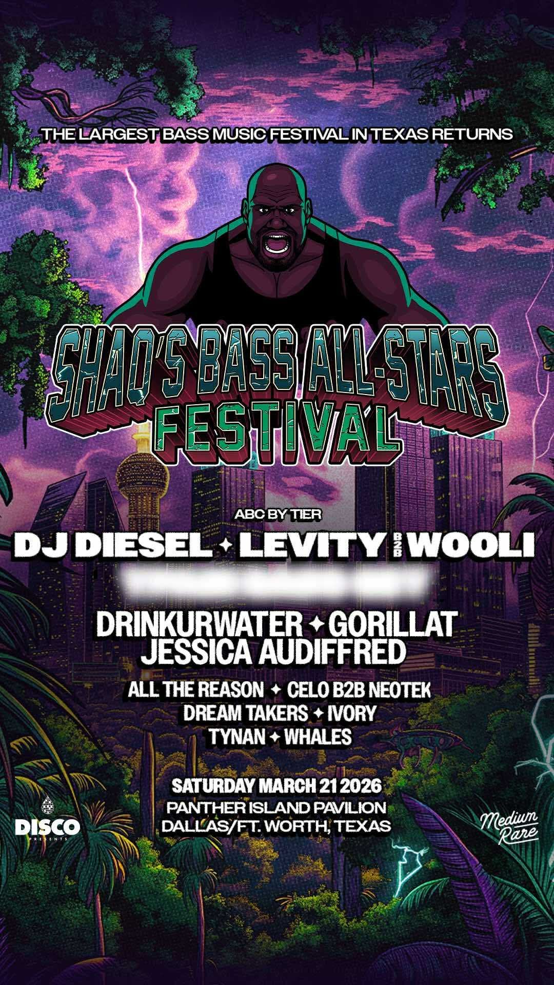 Shaq's Bass All Stars Festival 2026