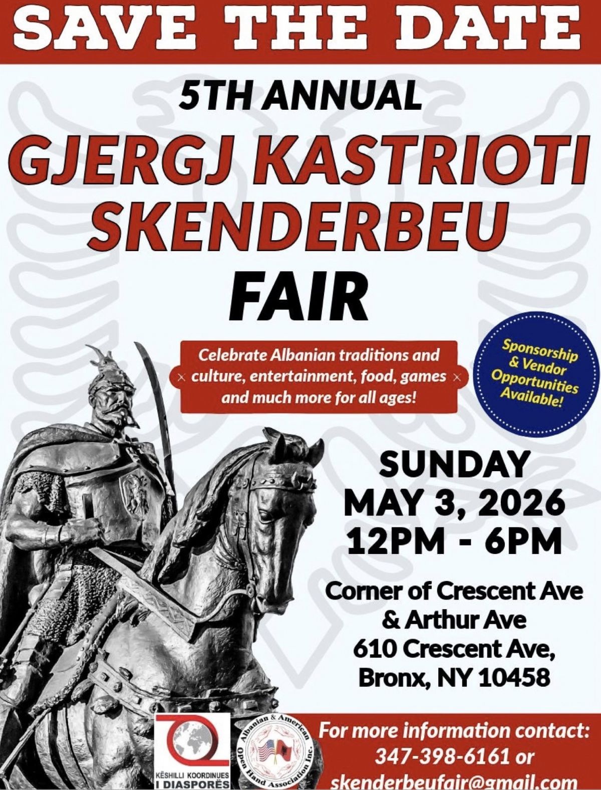 5th Annual Gjergj Kastrioti Skenderbeu Street Fair