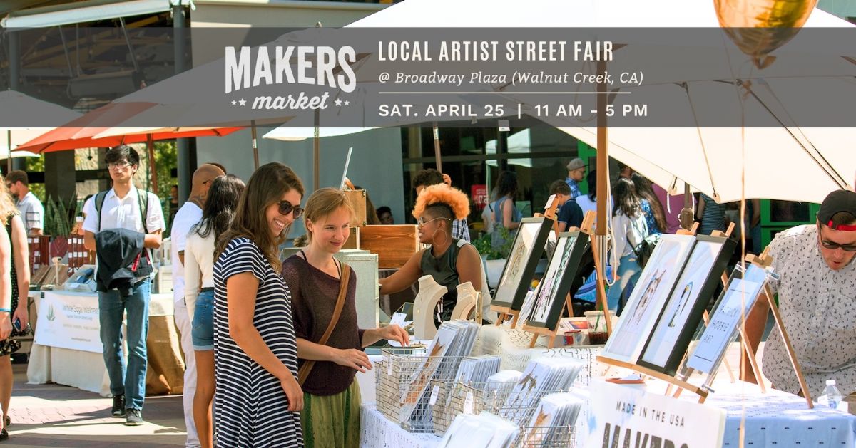 Makers Market™ Local Artist Street Fair at Broadway Plaza