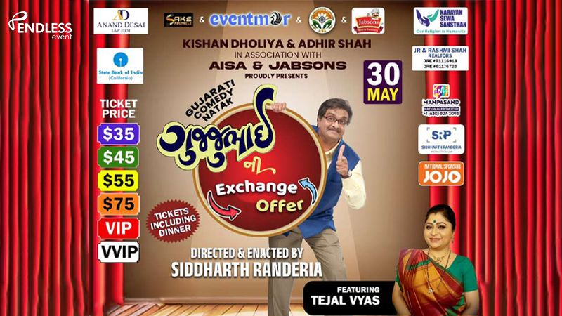 Gujjubhai Ni Exchange Offer Gujarati Comedy Drama Theatre - Anaheim