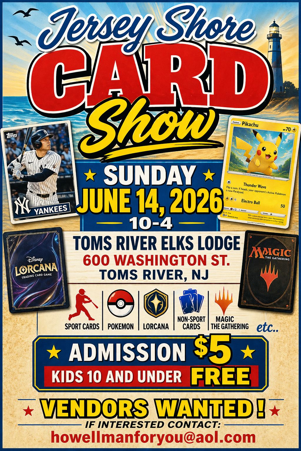 The Jersey Shore Trading Card Show