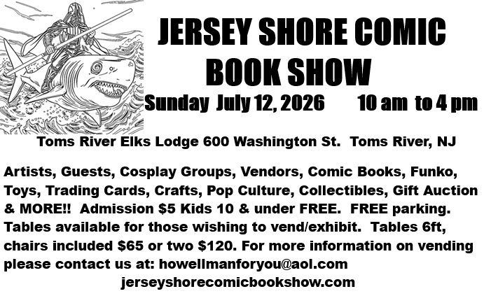 Jersey Shore Summer Comic Book Show